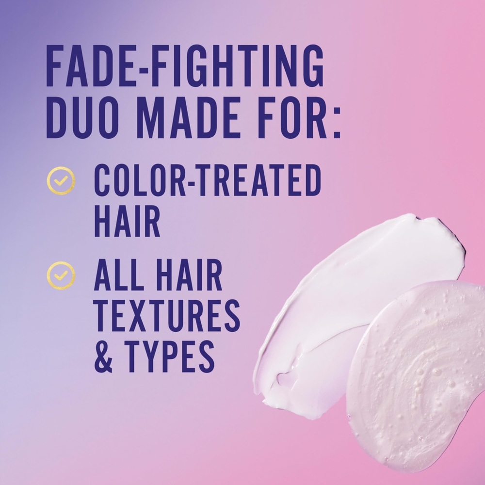 OGX Vibrant Color Vibes Shampoo for Color Treated Hair 13 fl oz - Picture 2 of 2